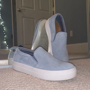 Steve Madden Blue Gills-C Slip On Platform Shoes